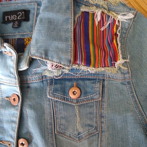 Cropped jean Jacket - Picture 3 of 8